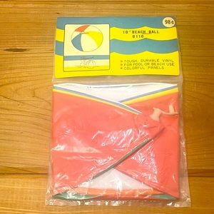 Vintage Beach Ball SCOTTY ROSS MERCHANDISE MART CHICAGO 16 Inches New & Sealed